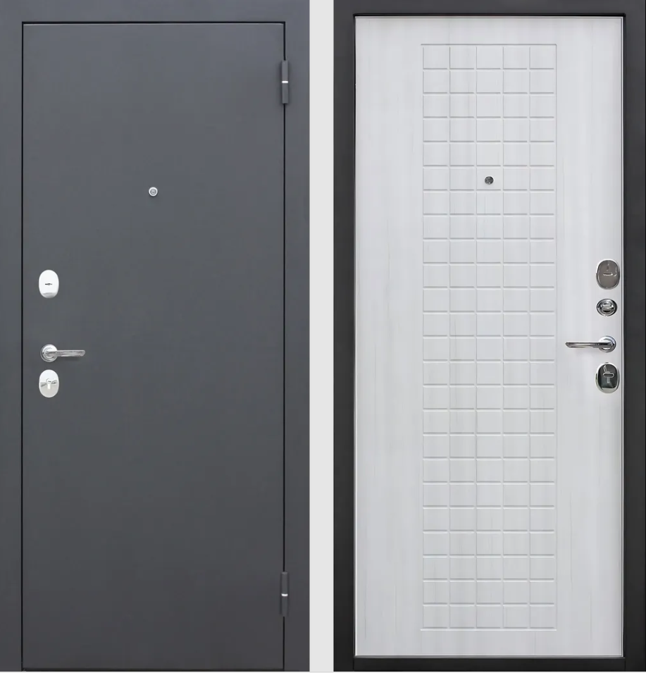 Черный муар/Белый ясень