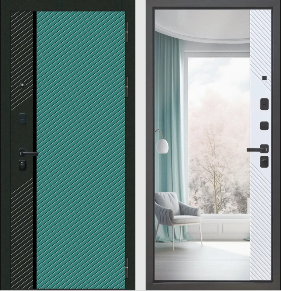 Velluto Avocado/Velluto Bianco