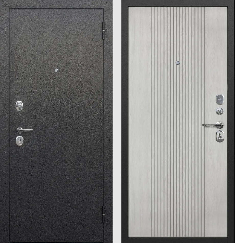 Антик серебро/Белый ясень