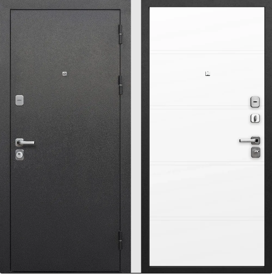 Антик серебро/Эмалит белый