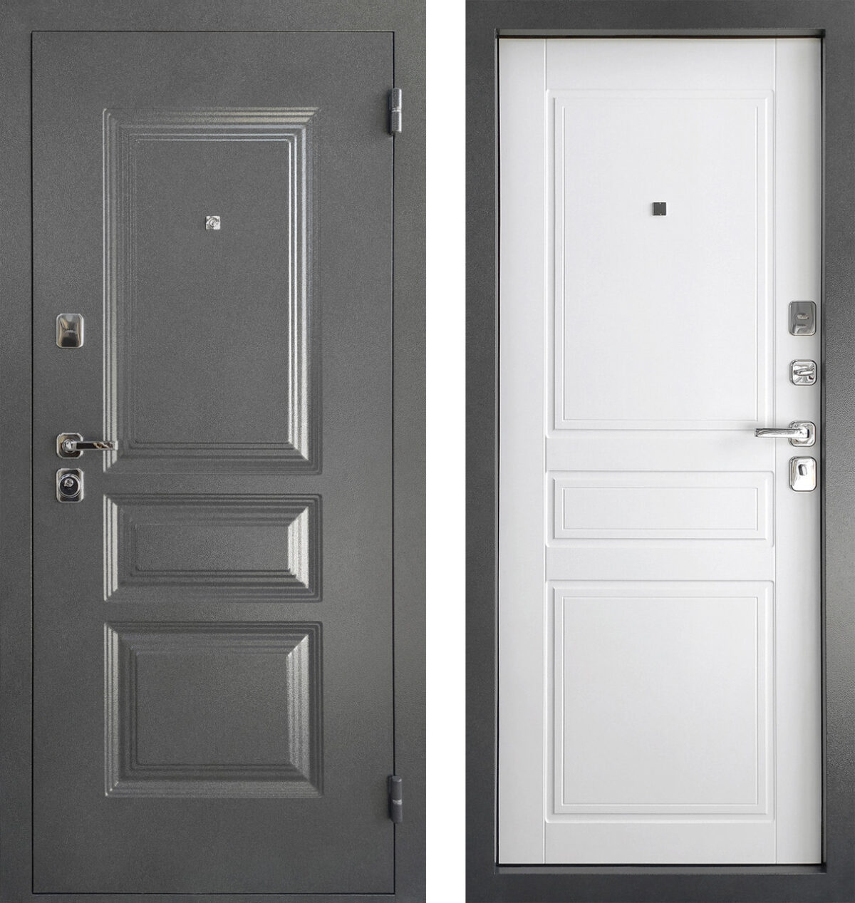 Букле графит/Ясень белый