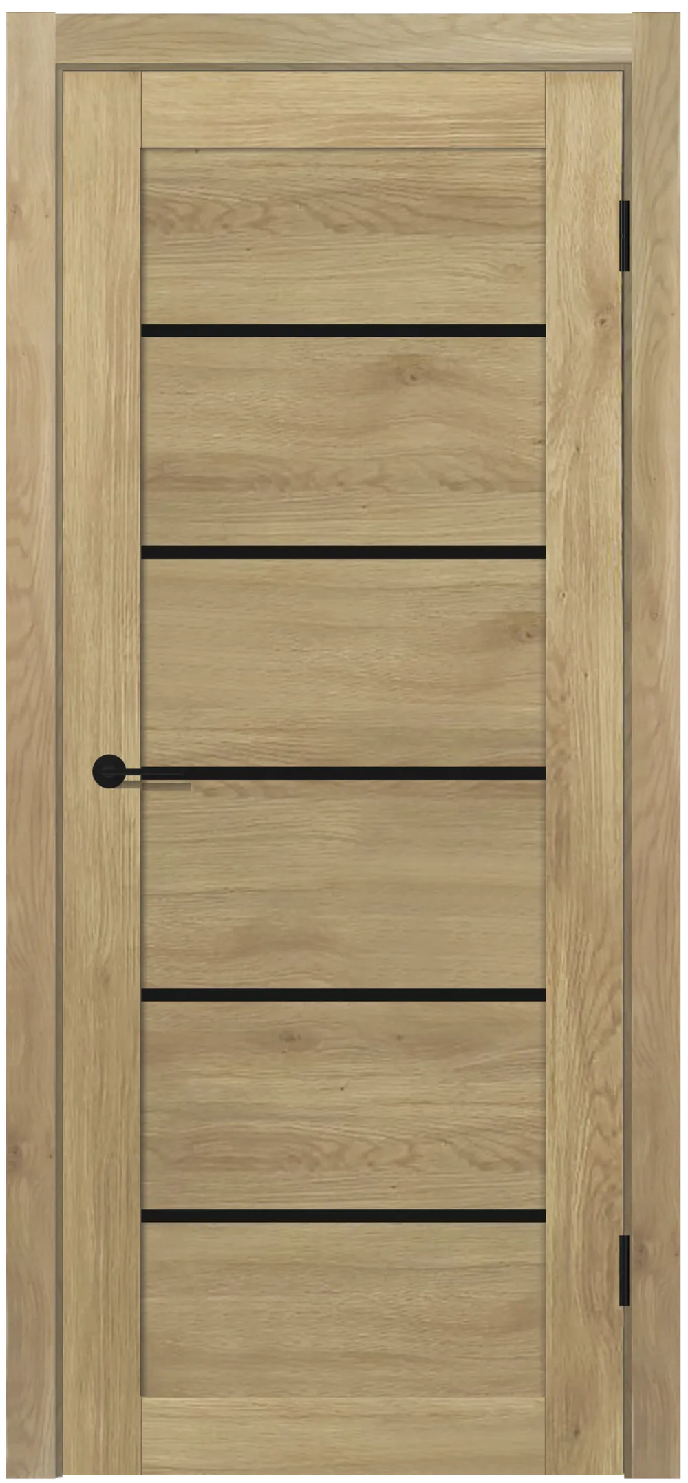 Дуб плато черное стекло