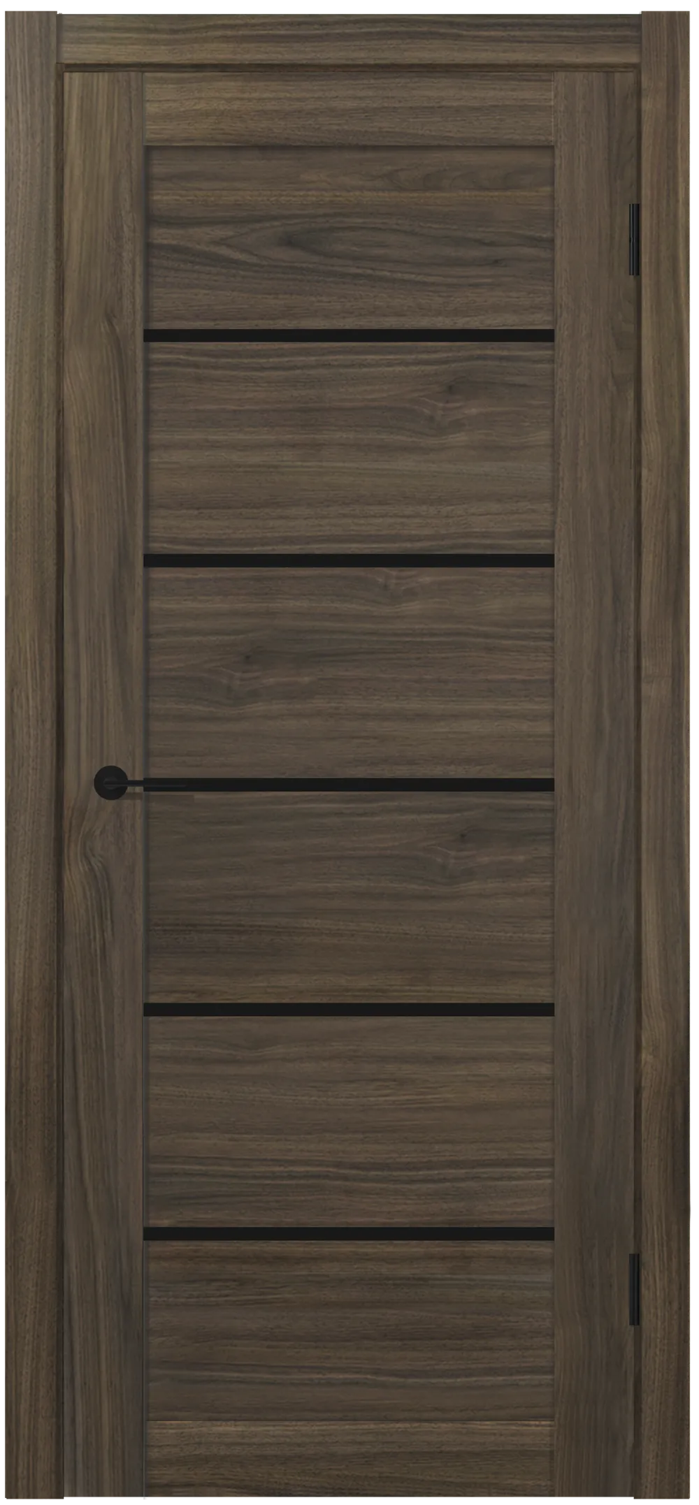 Дуб форест черное стекло