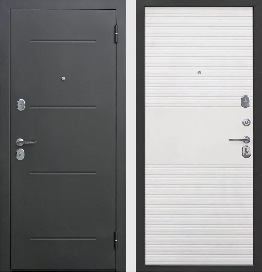 Черный муар/Белый ясень