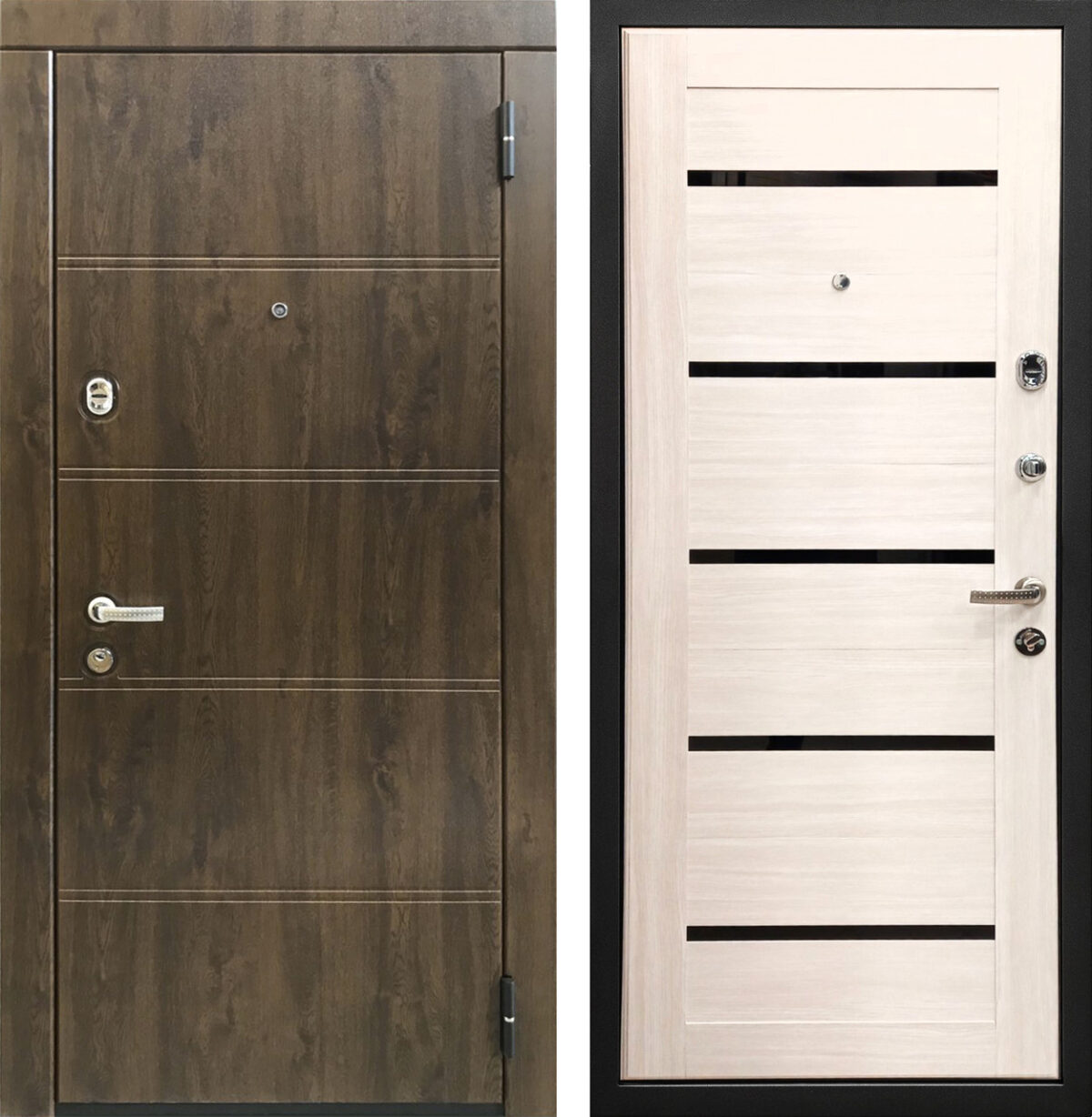 Дуб темный/лиственница светлая