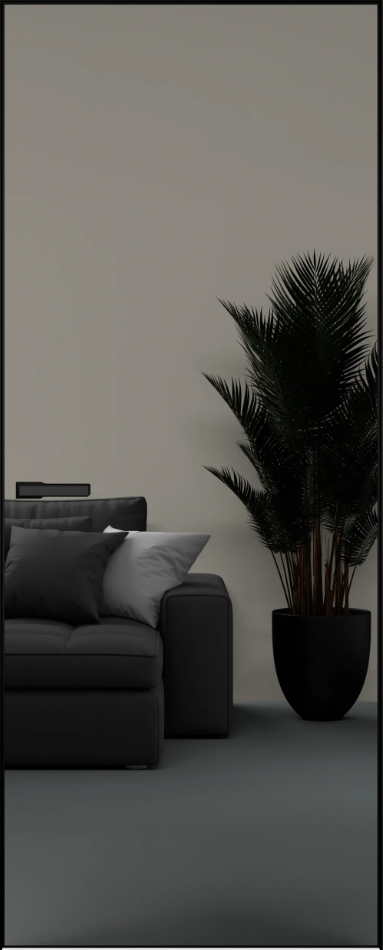 Вставка зеркало (снаружи) Черная