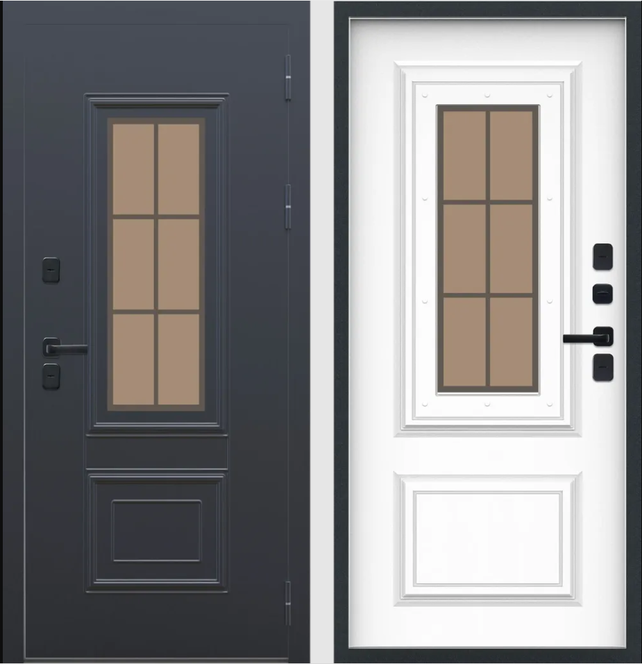 Букле графит/Velluto Bianco