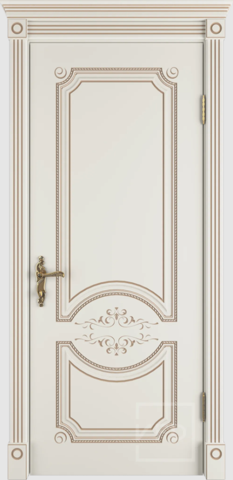 Слоновая кость эмаль патина капучино