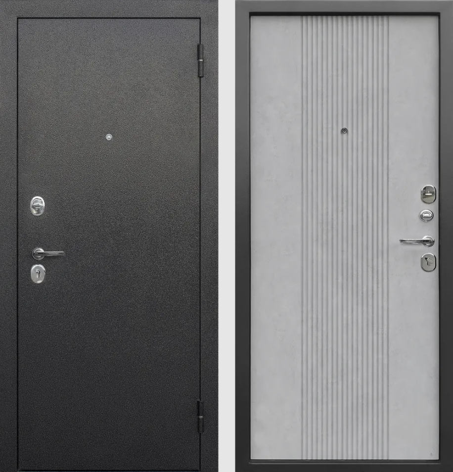 Антик серебро/Бетон снежный