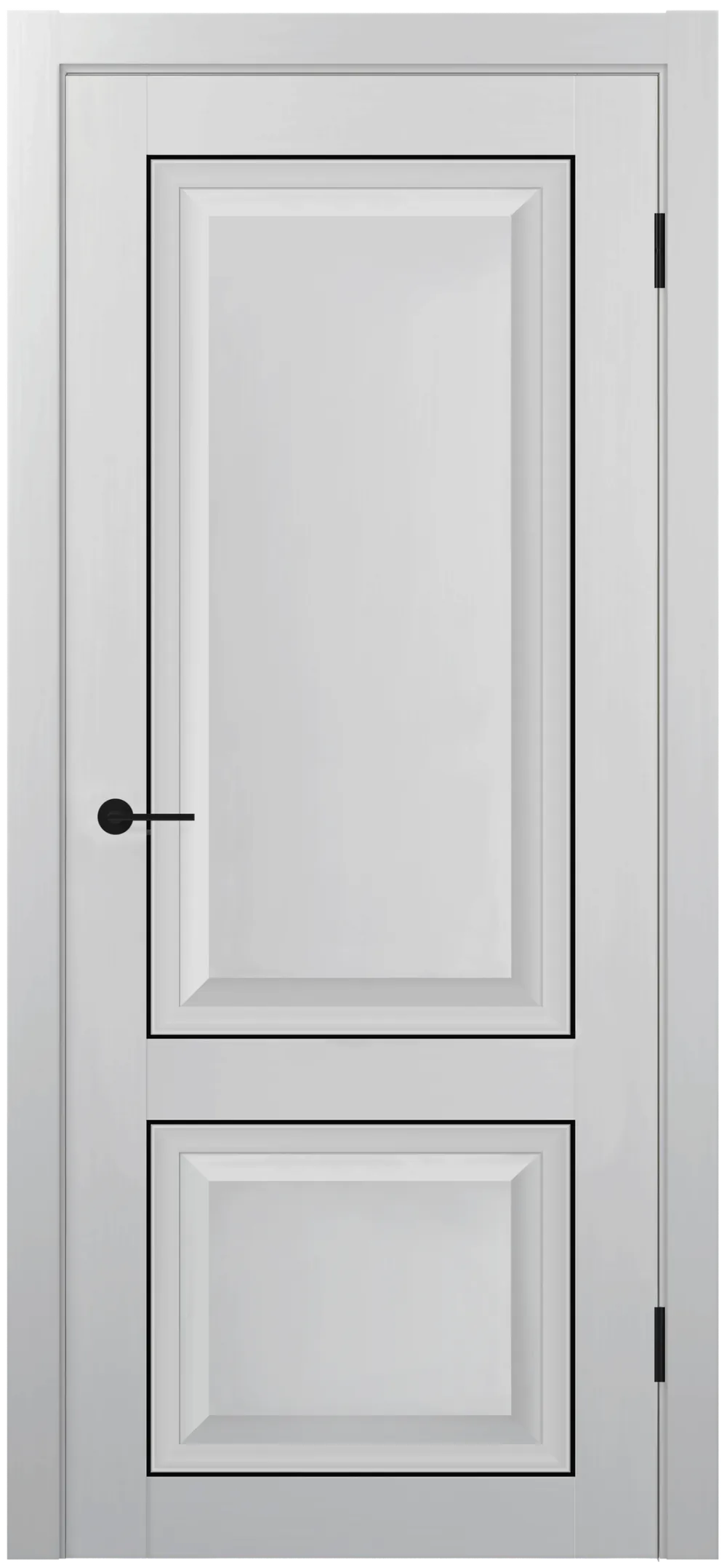 Грей полипропилен Молдинг Черный